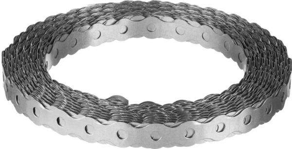 Лента перфорированная 25*0,7 (25м/рул) волнист