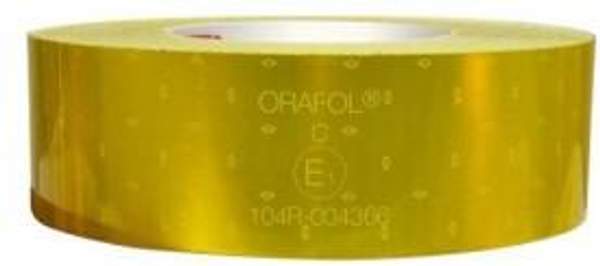 Лента световозвращающая для маркировки грузовых автомобилей и прицепов (для жестких поверхностей), 1 метр