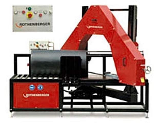 Ленточная пила BS 630 PLUS Ротенбергер (Rothenberger) для пластмассовых труб.