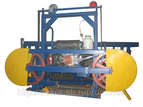 Ленточная пилорама "Титан 70Б" (с бензиновым двигателем)