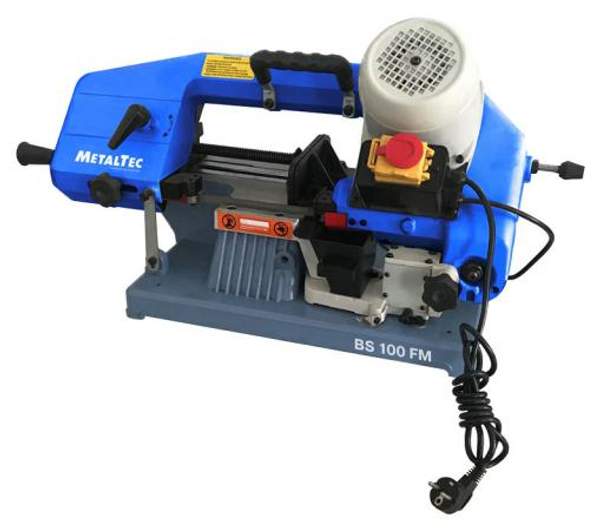Ленточнопильный станок до 100мм под 90гр, 370Вт, 220 В, MetalTec BS-100FM