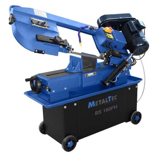 Ленточнопильный станок до 180мм под 90гр, 750Вт, 220 В, MetalTec BS-180FH