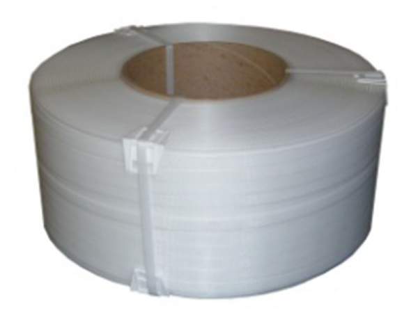 Ленты полипропиленовые 15мм*1,0мм*1,2 км белая