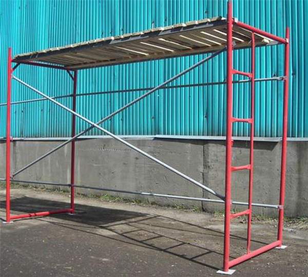 Леса строительные трубные