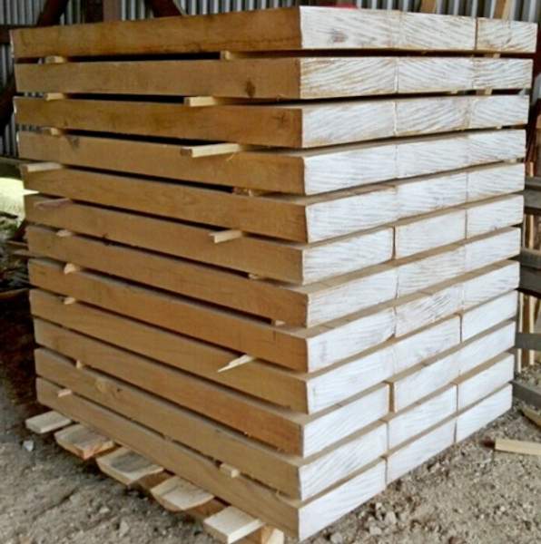 Лестничные ступени из массива ДУБА