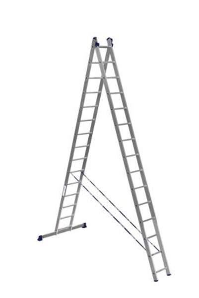 Лестница двухсекционная Ал 6215