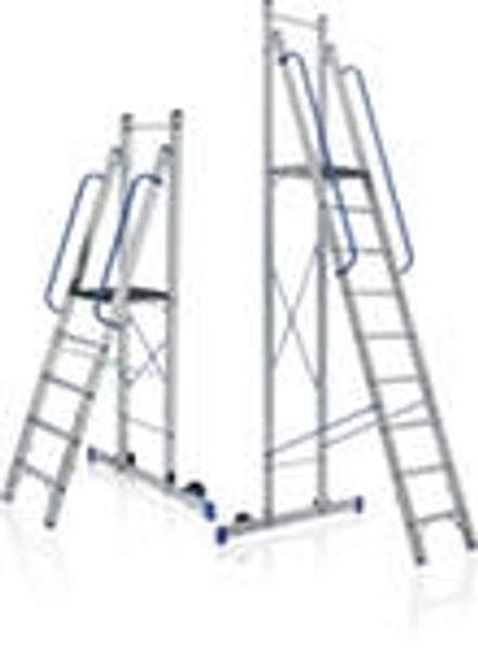 Лестница-стремянка с платформой