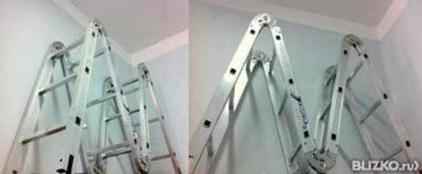 Лестница-трансформер, шарнирная