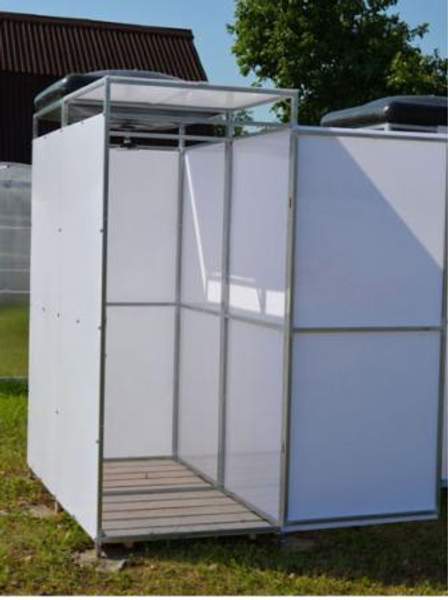 Летний душ.