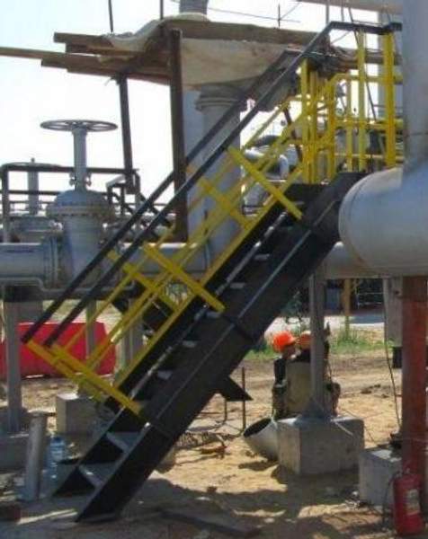 ЛГВ 45-18.7 Лестница стальная маршевая Серия 1.450.3-7.94