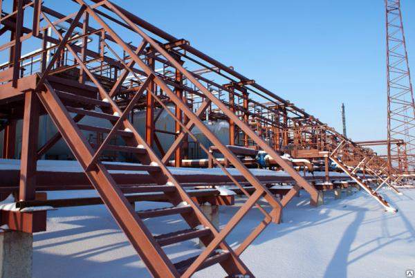 ЛГВ 45-24.7 Лестница стальная маршевая Серия 1.450.3-7.94