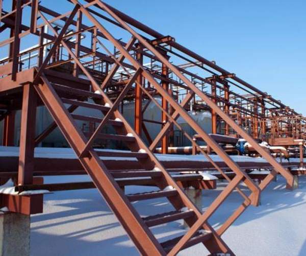 ЛГВ 45-24.9 Лестница стальная маршевая Серия 1.450.3-7.94