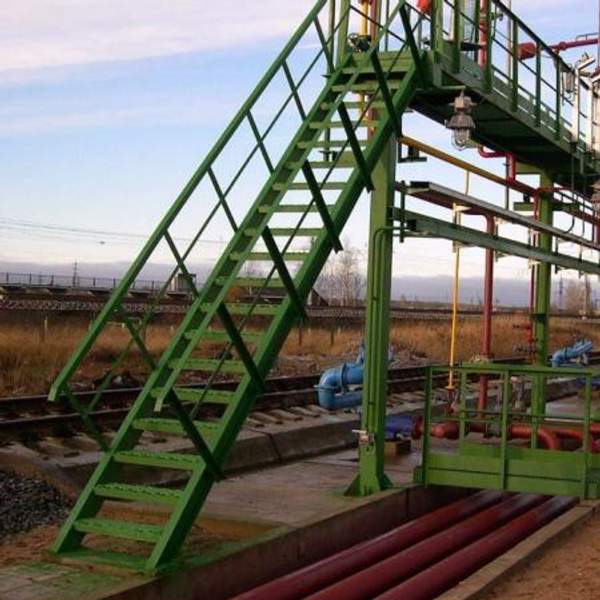 ЛГВ 45-42.9 Лестница стальная маршевая Серия 1.450.3-7.94