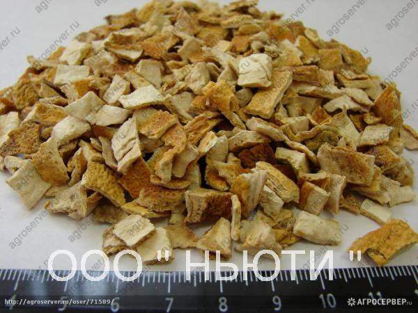 Лимон сушеный корка молотый