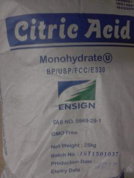 Лимонная кислота, мешок 25 кг