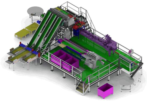 Линии переработки овощей и фруктов
