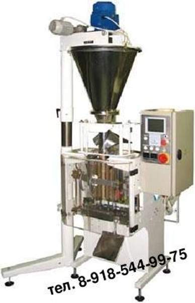 Линия для фасовки упаковки картофельного крахмала по 100гр 200гр 500гр автомат фасовочный со шнековым дозаторо