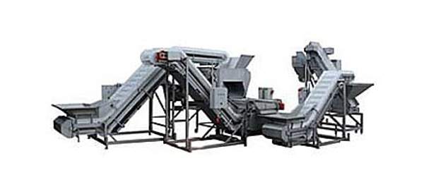 Линия для калибровки и расфасовки цветной капусты и брокколи