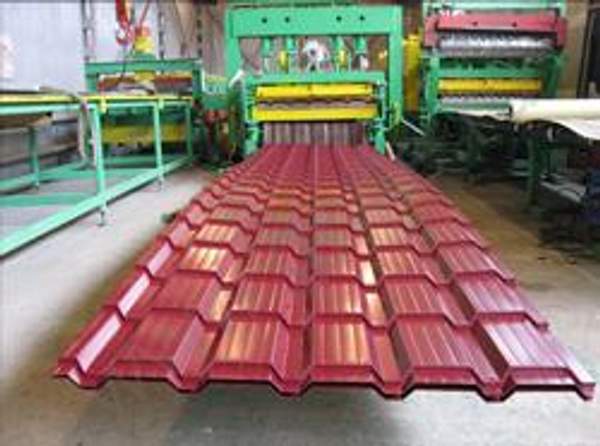 Линия для производства металлочерепицы Каскад-21