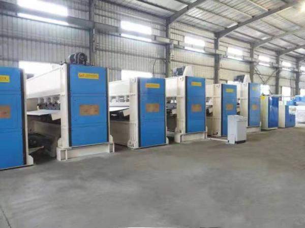 Линия для производства обувных материалов