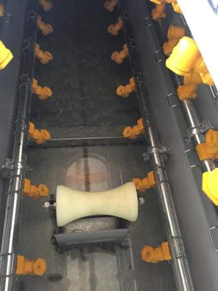 Линия для производства ПЭ труб для водоснабжения.