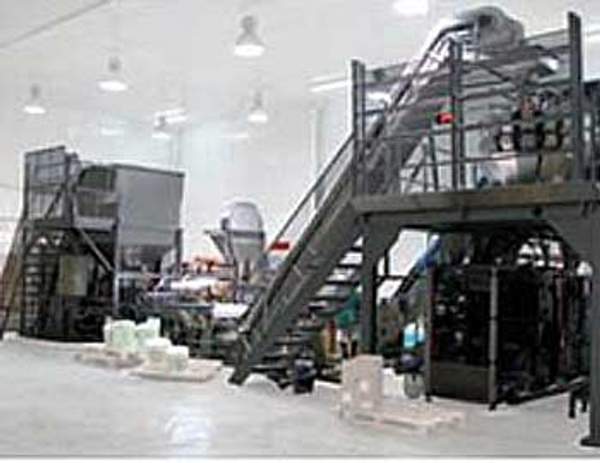 Линия дозировки и расфасовки замороженных фруктов