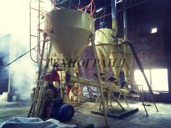 Линия гранулирования пеллет