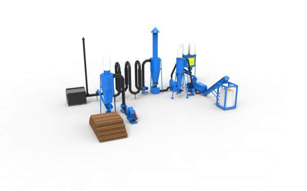 Линия оборудования для производства топливных пеллет ПЛГ-300 - от Производителя