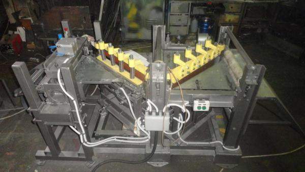 Линия поперечной резки ленты под различными углами