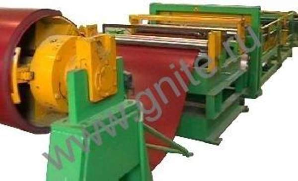 Линия продольно-поперечной резки рулонного металла на 3 полосы (1250 мм)