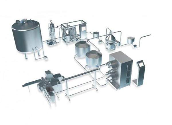 Линия производства масла и спредов