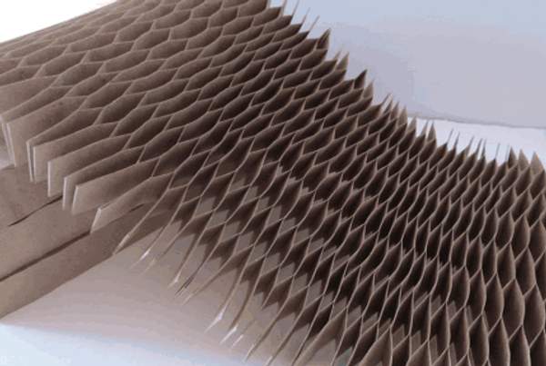 Линия производства сотового картона на 2 рулона модель CX-1600-2