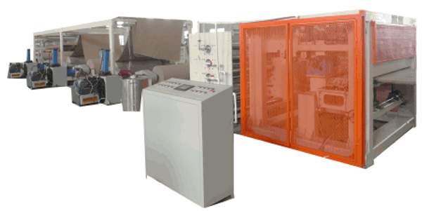 Линия производства сотового картона на 6 ролей модель CX-1600-6