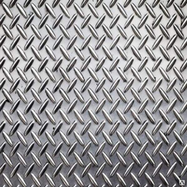 Лист алюминиевый ВД1АНР 4,0х1200х3000 (диамант) ТУ 1-804-432-2006