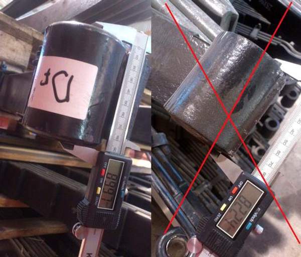 Лист передней рессоры №1 L=1700 16х90 2912020-ZB3E0 DONG FENG