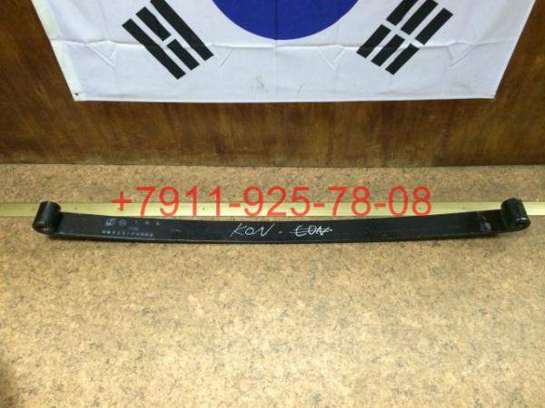 Лист рессоры коренной передний Daewoo Ultra Novus запчасти Дэу Прима