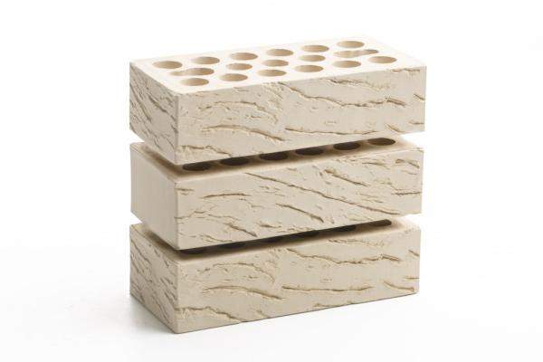 Лицевой кирпич Керма Пшеничное лето рустик облицовочный