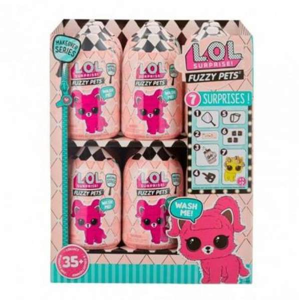 ЛОЛ 5 серия Fuzzy Pets питомцы 18шт