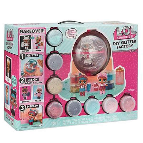 ЛОЛ Глиттерная Фабрика LOL Glitter Factory diy