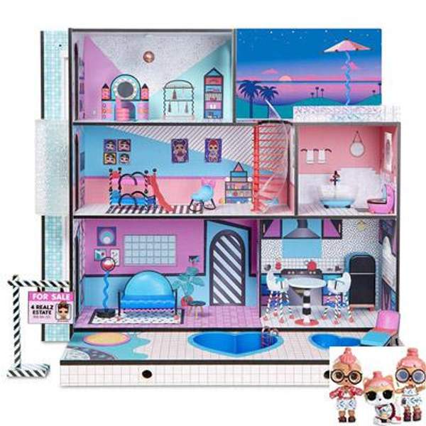 LOL House 3 этажный Дом ЛОЛ Новая семья