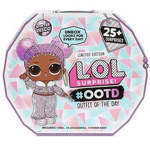 ЛОЛ Календарь Адвент Winter Disco OOTD