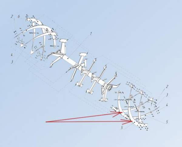 Лопасть 9211А1.10.03.001