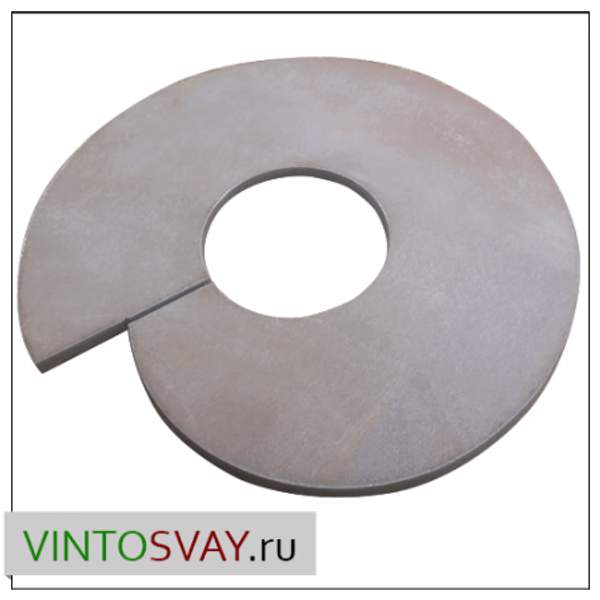 Лопасть (винт) сваи D300/73 h5 (09Г2С) плоская