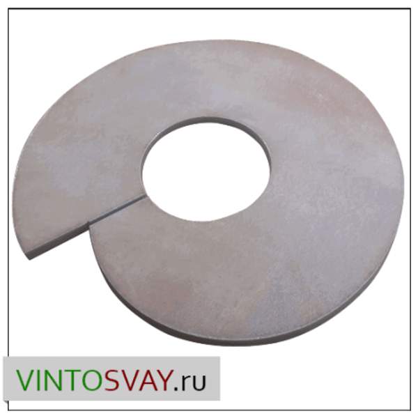 Лопасть (винт) сваи D400/133 h8 (09Г2С) плоская