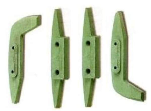 Лопасти (ножи, лопатки) растворонасоса Putzmeister, BMS, Путцмайстер, БМС