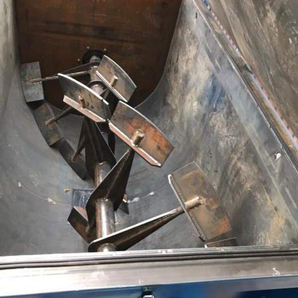 Лопастной горизонтальный Смеситель ГС-1000