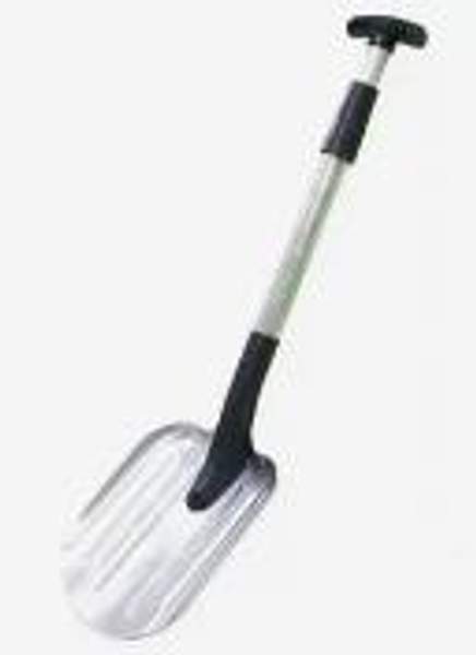 Лопата антиискровая алюминевая телескопическая