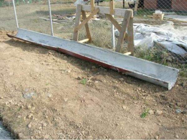 Лотки для заливки бетона