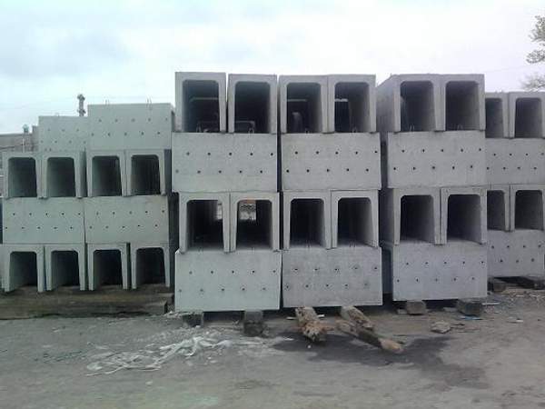 Лотки дренажные междушпальные МШЛ, МПЛ