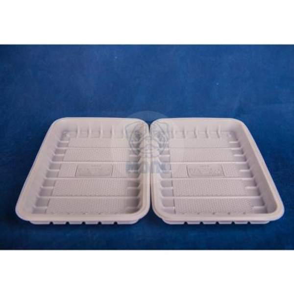 Лоток одноразовый белый 1кг 50/26/1300